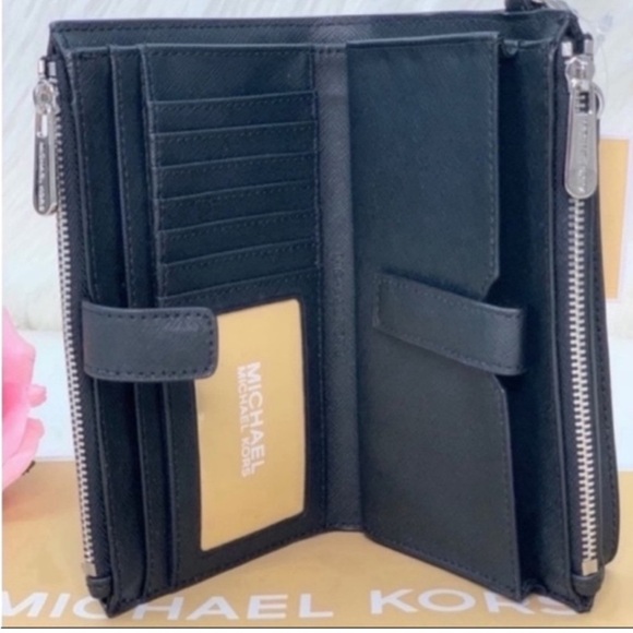 Michael Kors DoubleZip wallet Wristlet - Picture 5 of 8